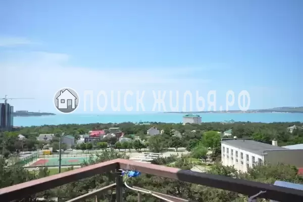 Квартира «Двухкомнатная квартира с видом на море», Геленджик