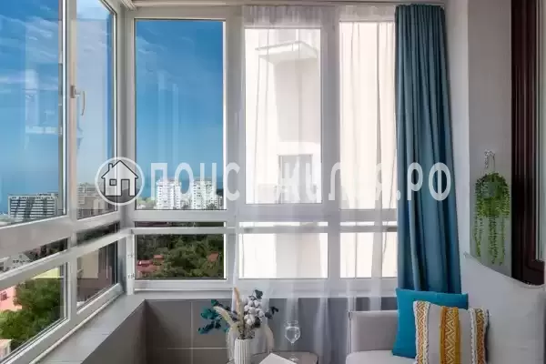 Квартира «Панорамный вид на море  До пляжа 700 м», Сочи