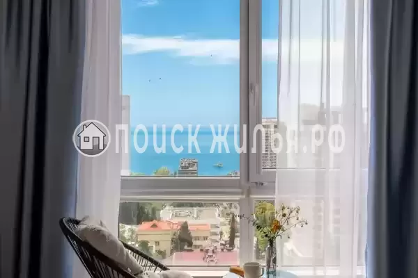 Квартира «Панорамный вид на море  До пляжа 700 м», Сочи