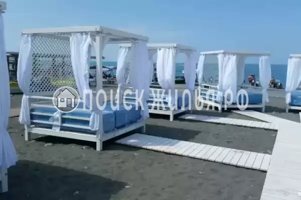 Квартира «Роскошная студия с видом на море», Лазаревское