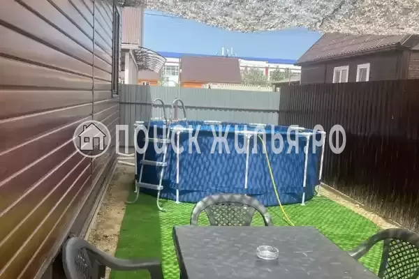 Частный сектор «Домики под ключ с бассейном», Голубицкая