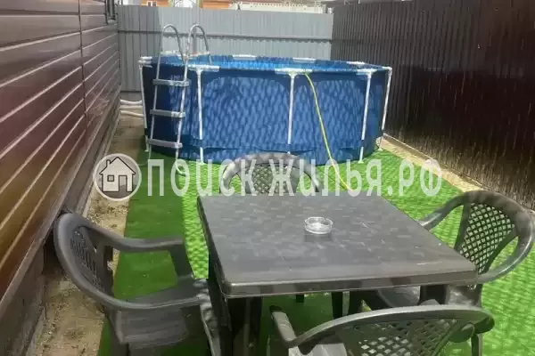 Частный сектор «Домики под ключ с бассейном», Голубицкая