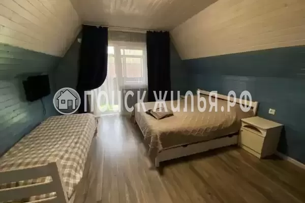 Частный сектор «Двухэтажный коттедж из бруса»