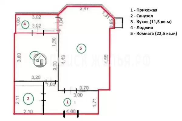Квартира, Энгельса, д.93