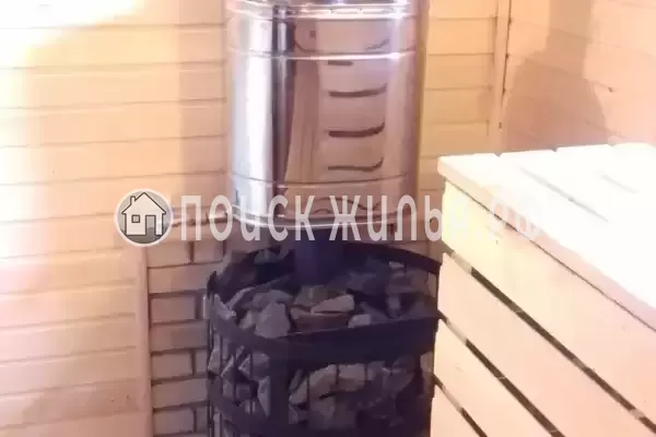 Частный сектор «Бревенчатый дом в лесу у моря»