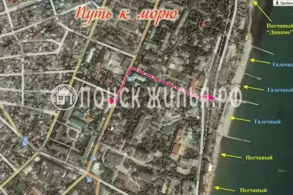 Частный сектор «Уютный 2-х комнатный дом у моря и набережной» Частный сектор «Уютный 2-х комнатный дом у моря и набережной»